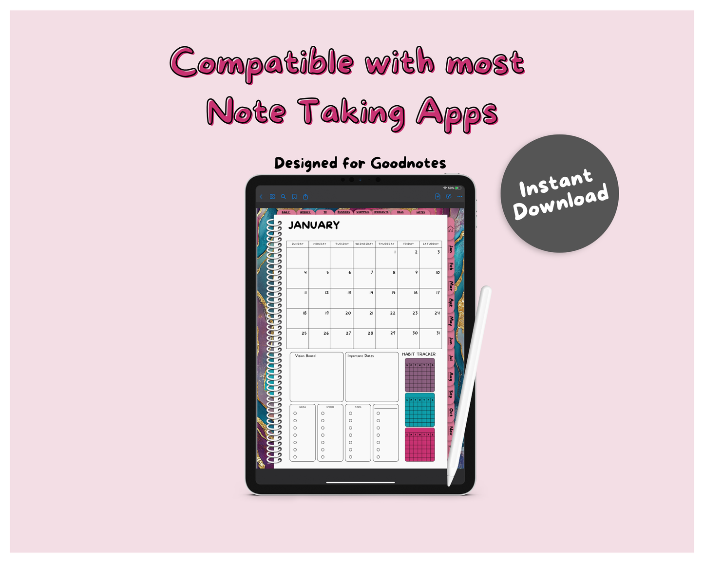 2026 Life Planner - Geodes