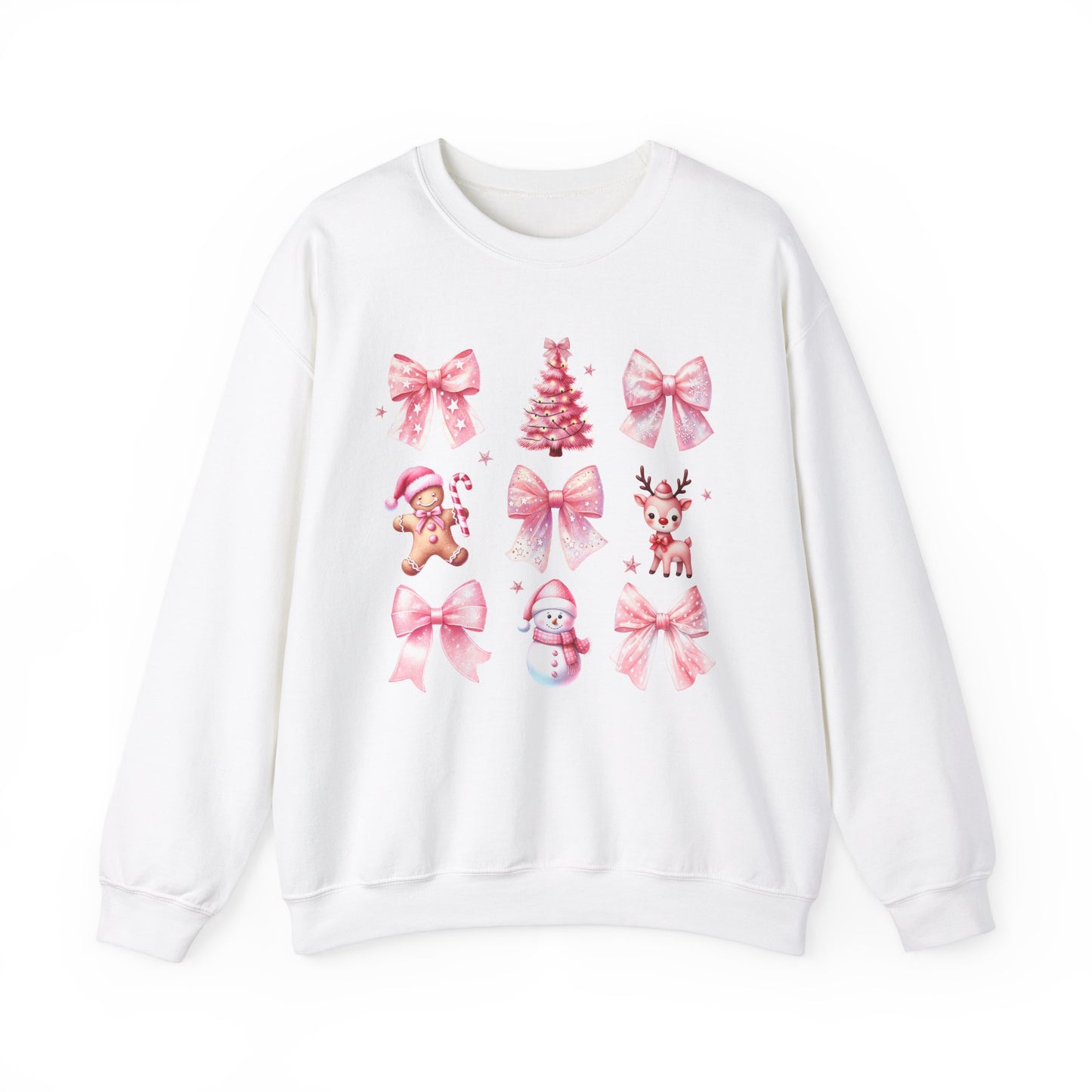 Pink Christmas Crewneck Sweatshirt