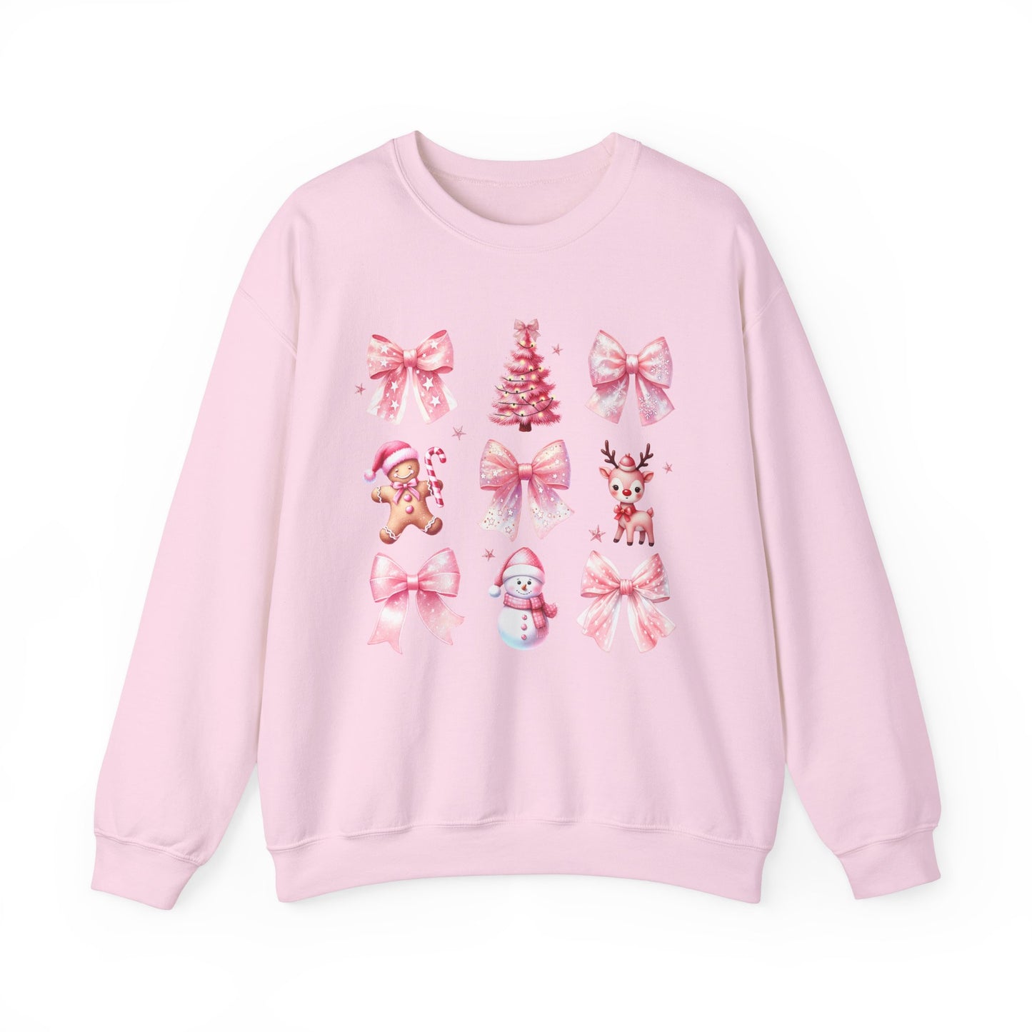 Pink Christmas Crewneck Sweatshirt