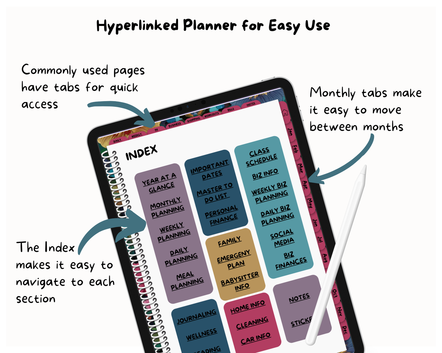 2026 Life Planner - Persian Dreams