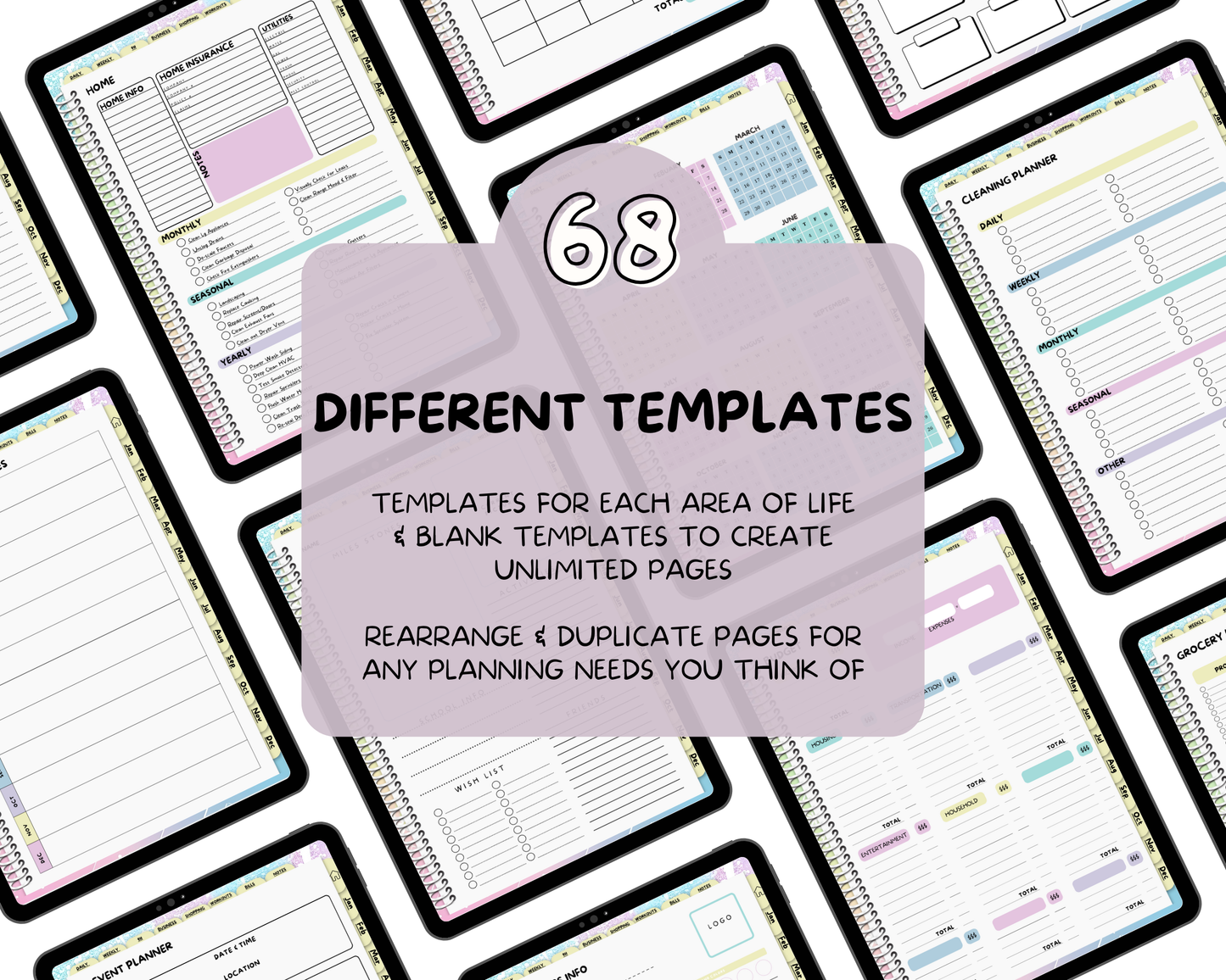 2026 Life Planner - Sherbert