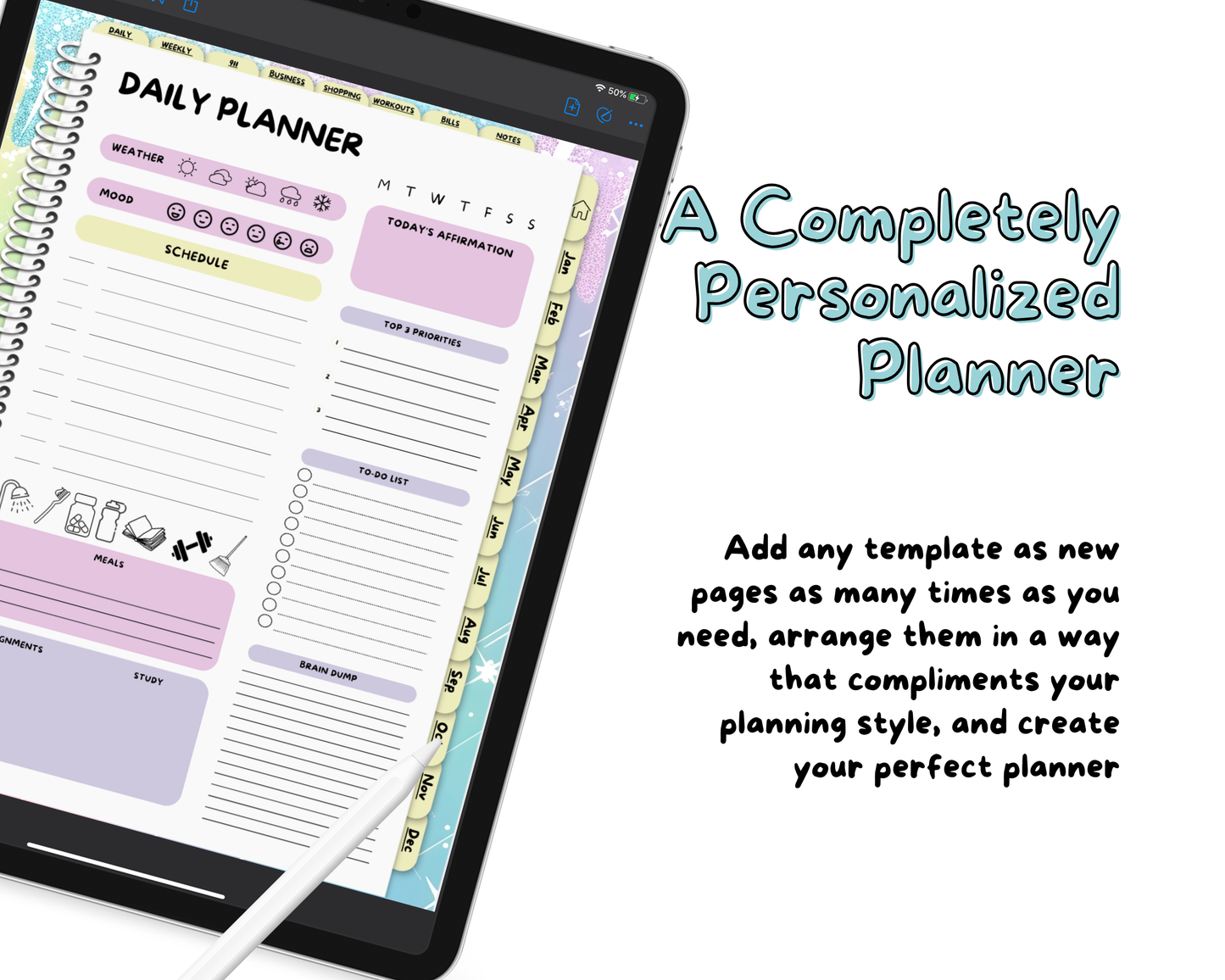 2026 Life Planner - Sherbert