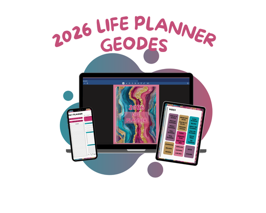 2026 Life Planner - Geodes