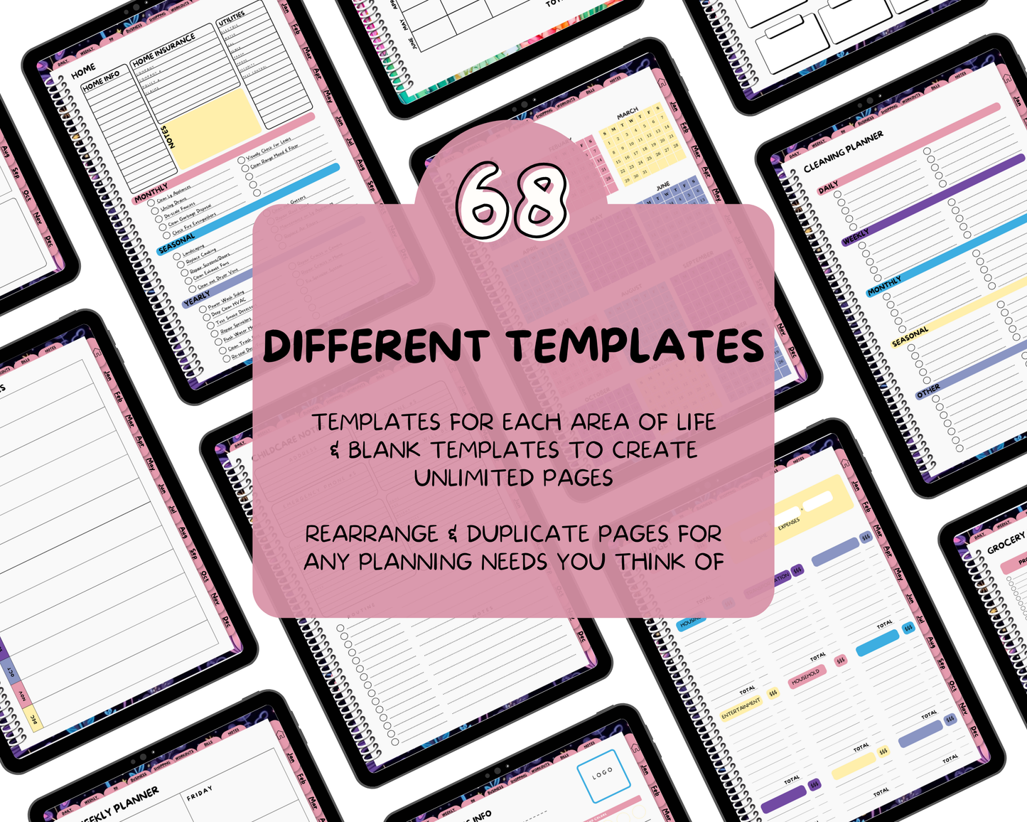 2026 Life Planner - Midnight Butterfly