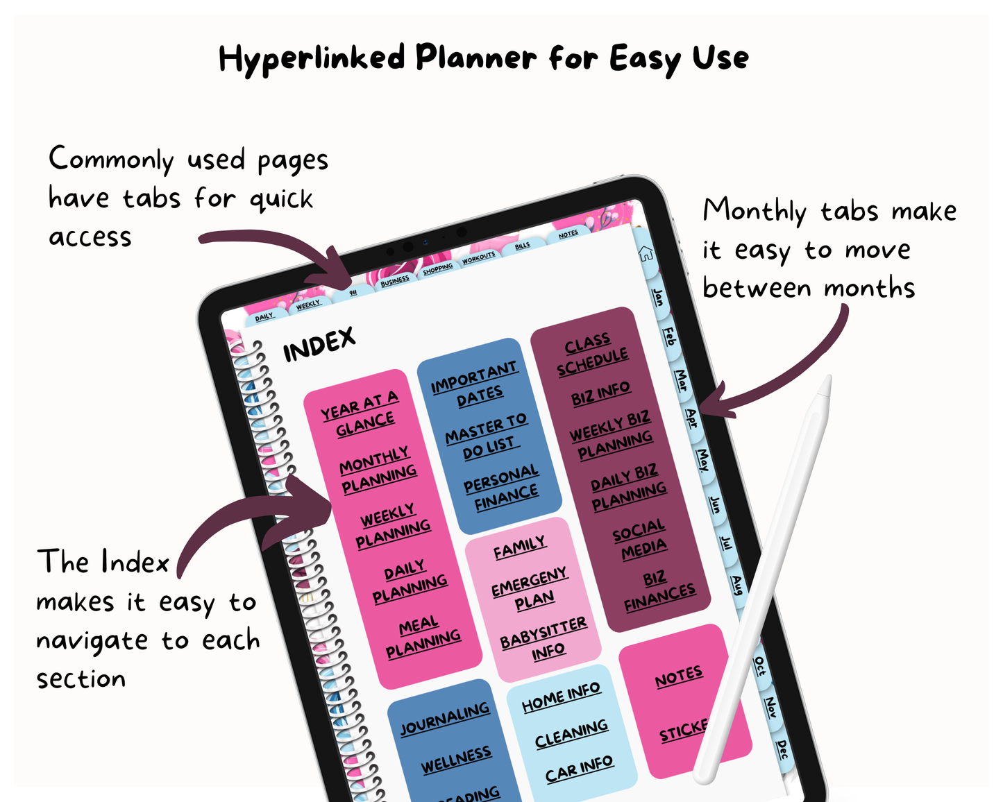 2026 Life Planner - A Rosey Life