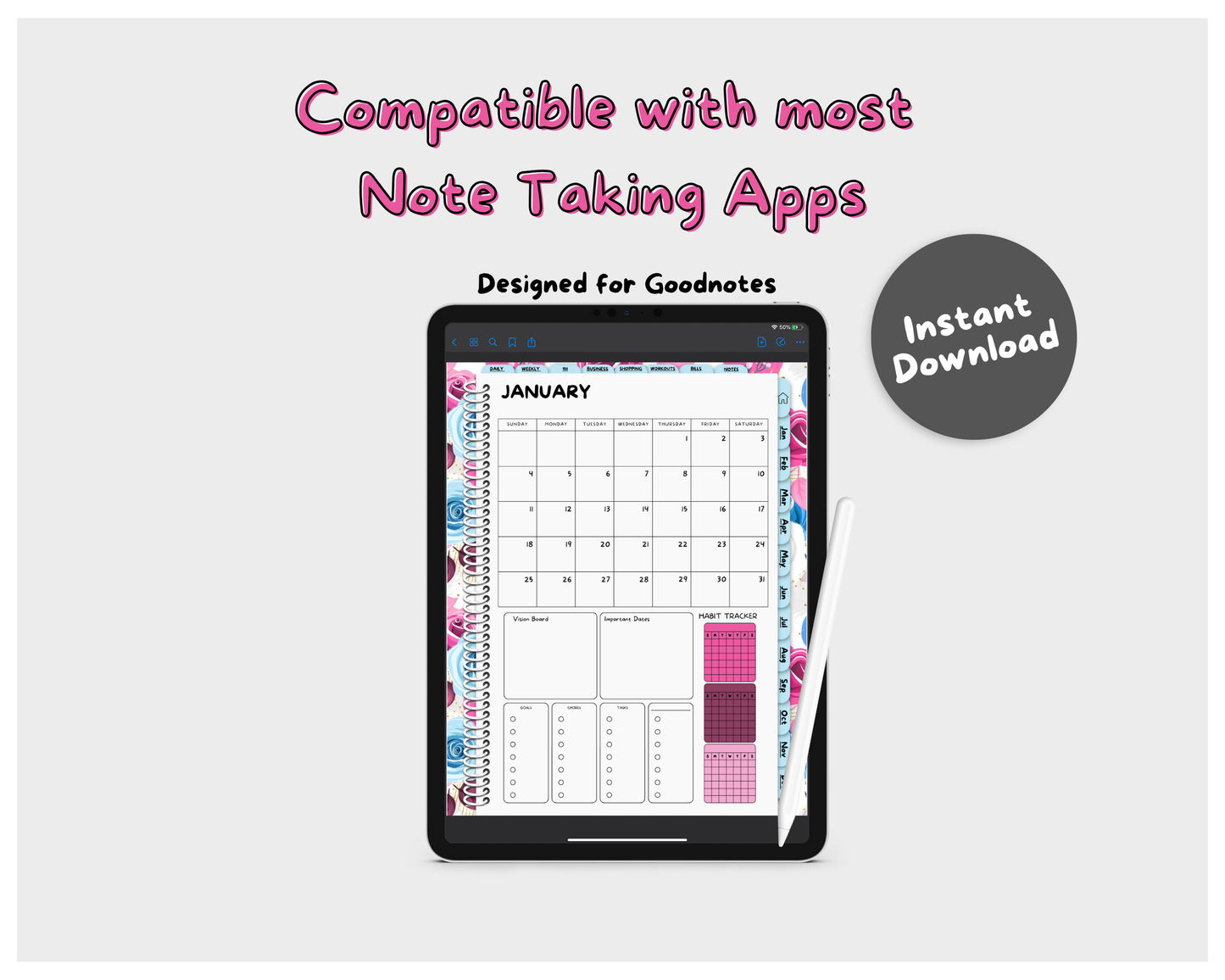 2026 Life Planner - A Rosey Life