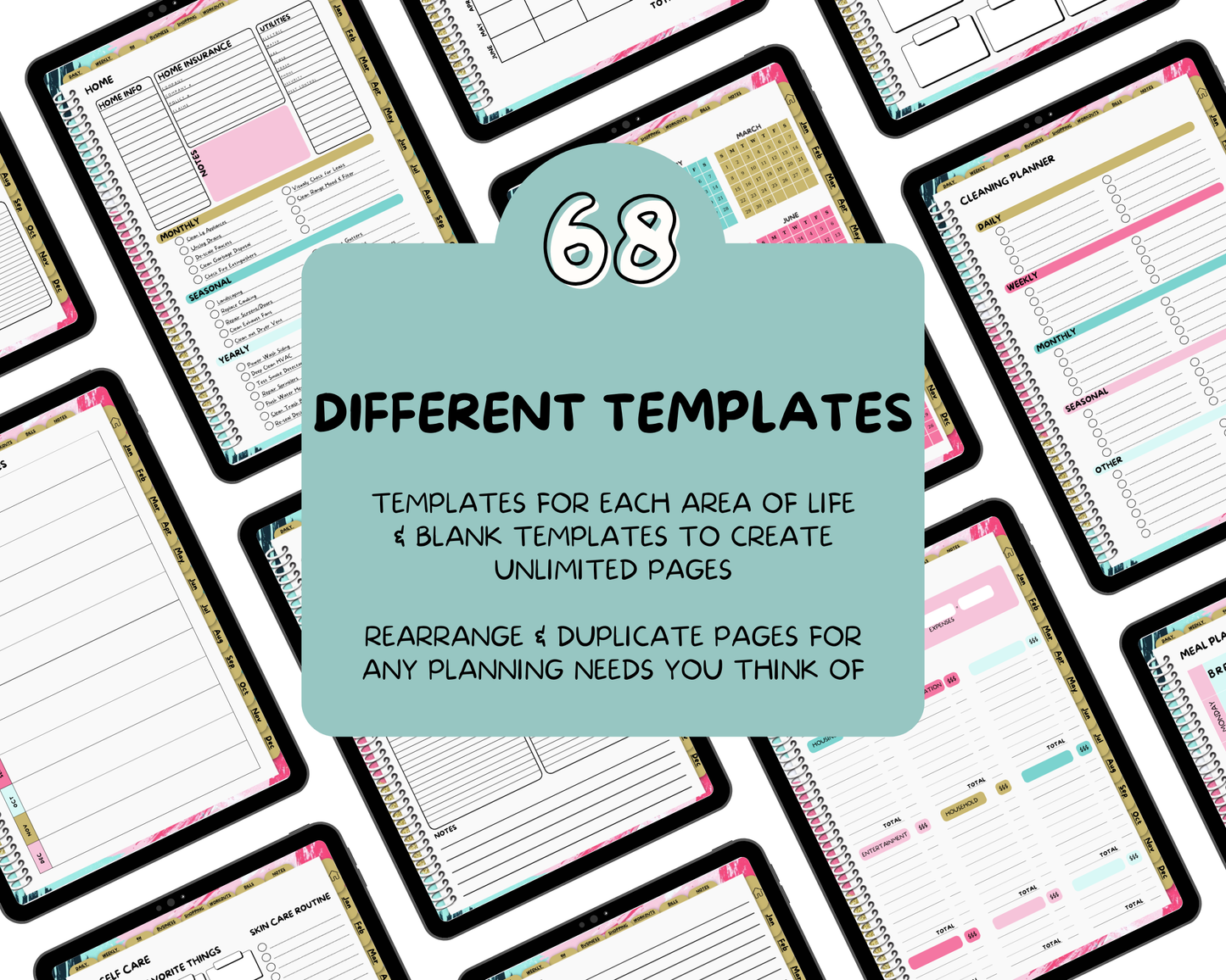 2026 Life Planner - Bubblegum