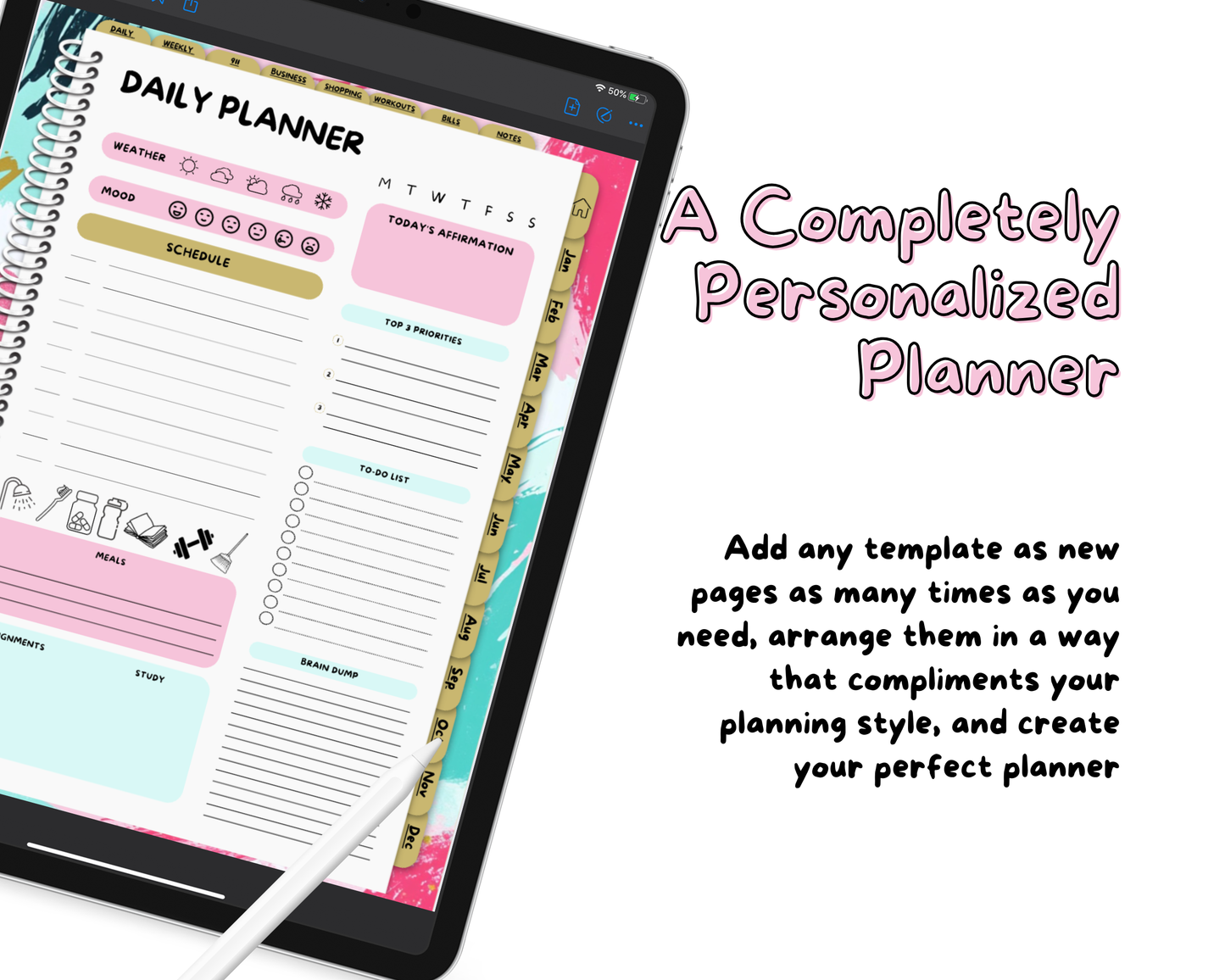 2026 Life Planner - Bubblegum