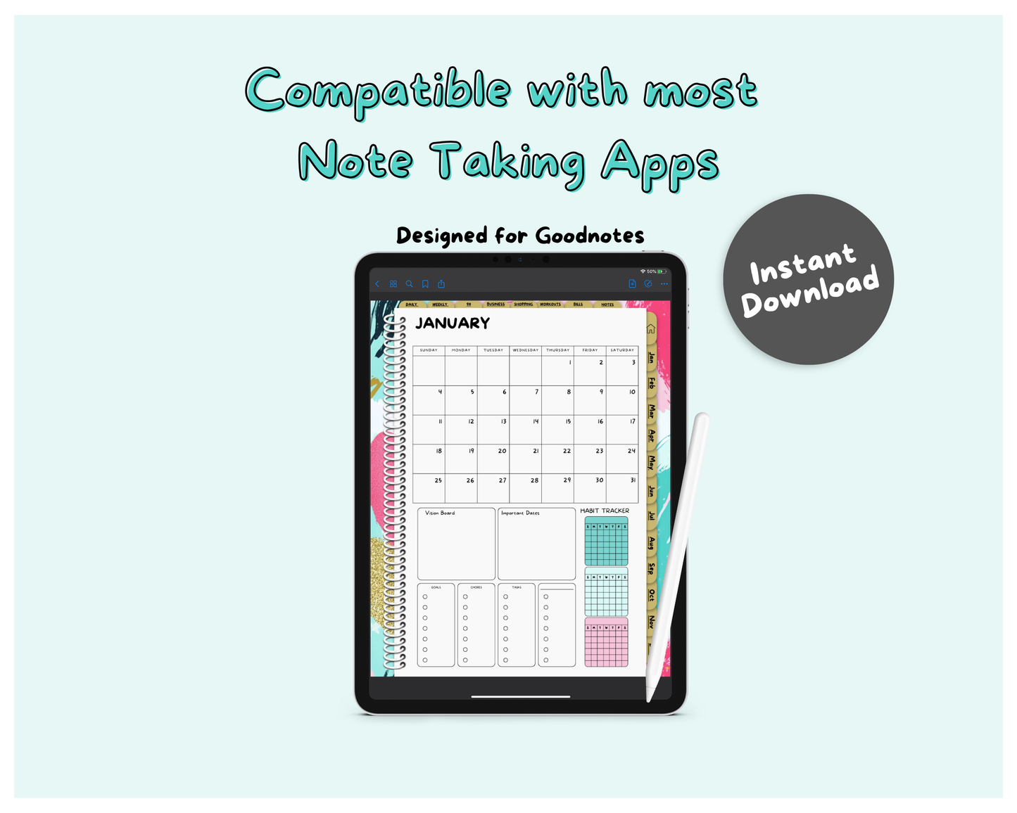 2026 Life Planner - Bubblegum