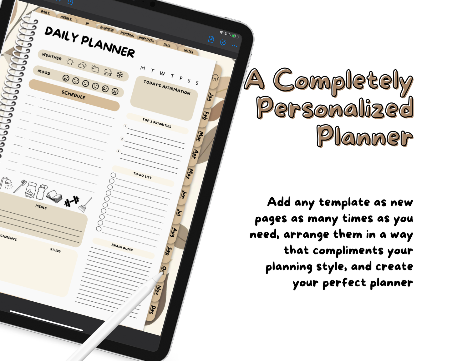 2026 Life Planner - Calm, Cool, Collected