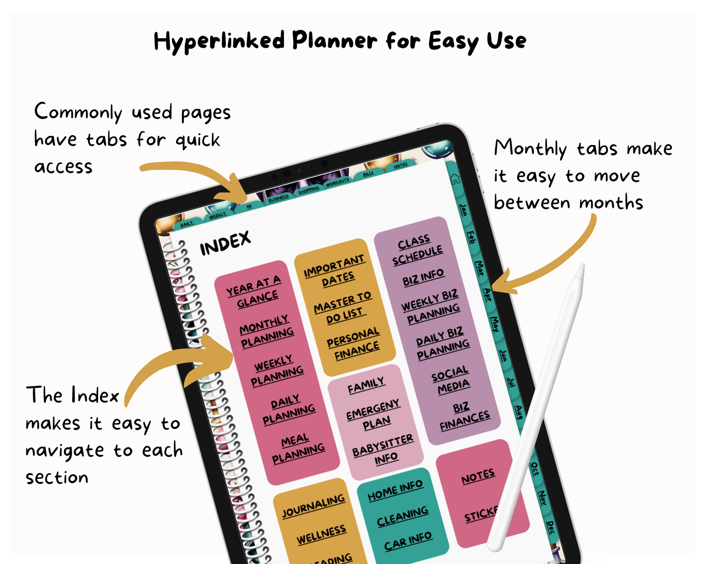 2026 Life Planner - Desert Blooms