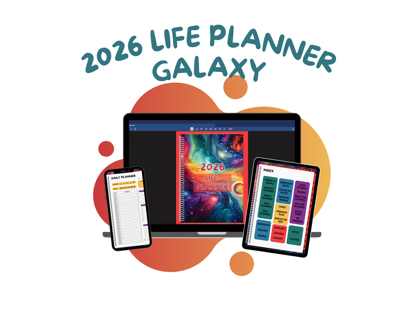 2026 Life Planner - Galaxy