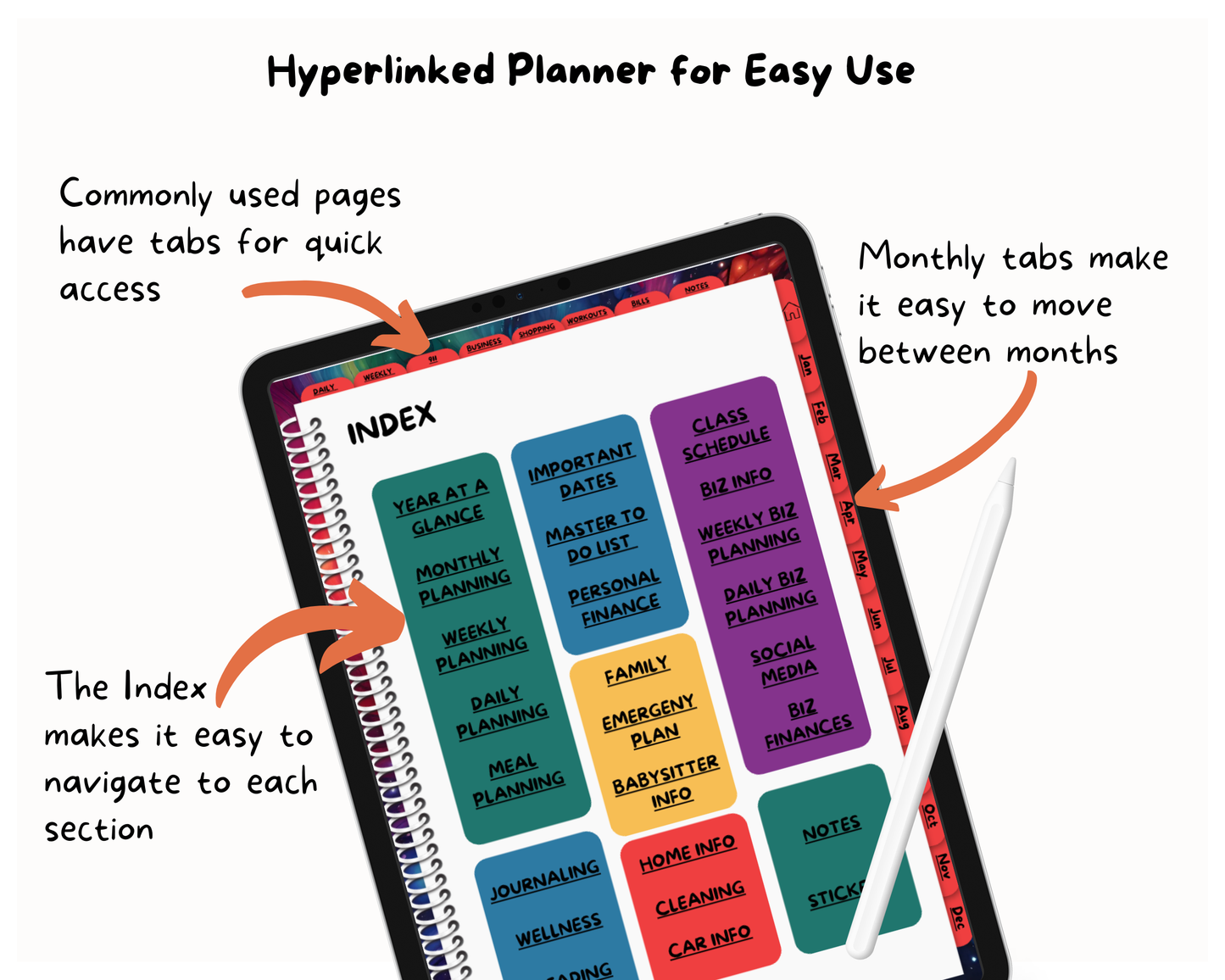 2026 Life Planner - Galaxy