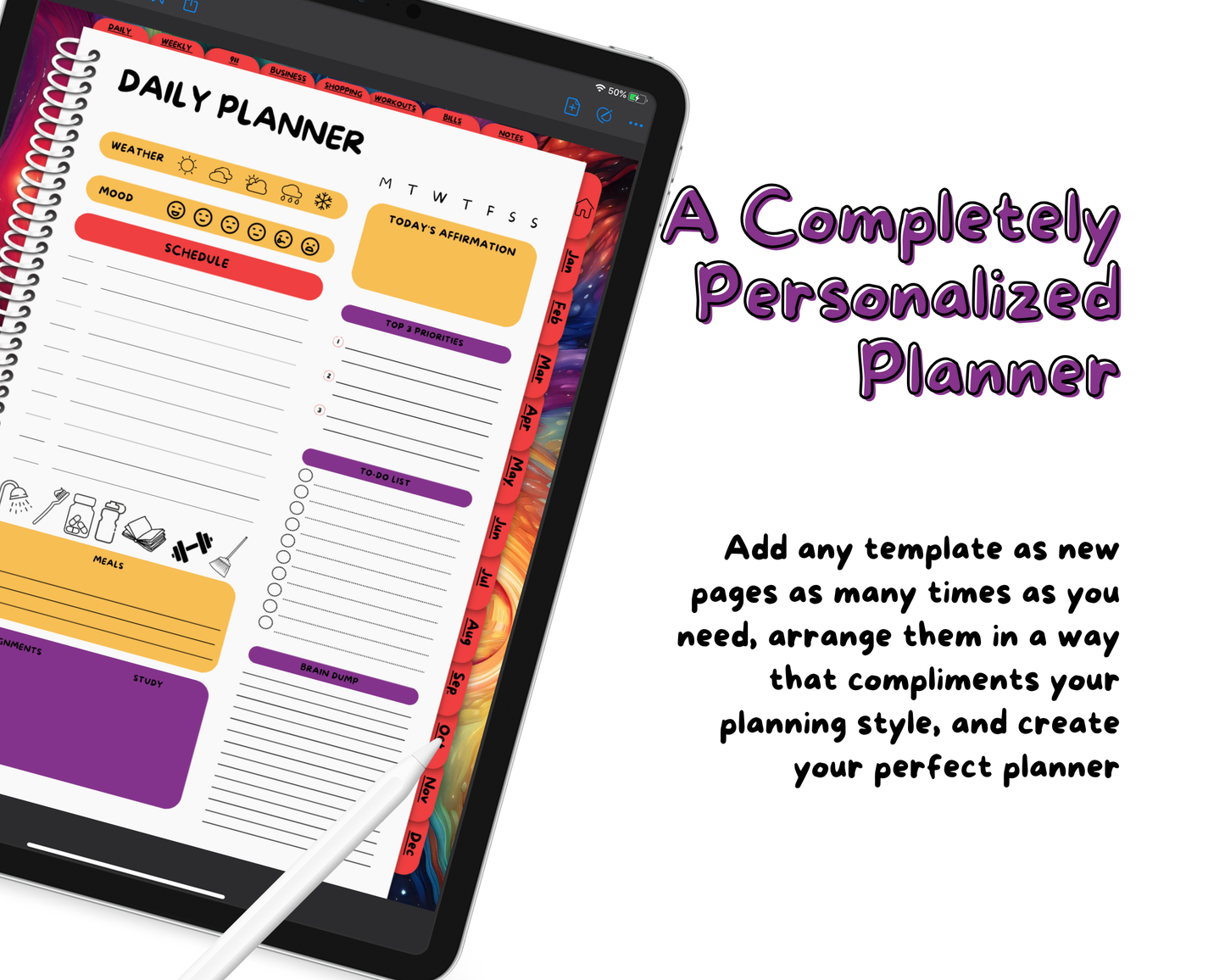 2026 Life Planner - Galaxy