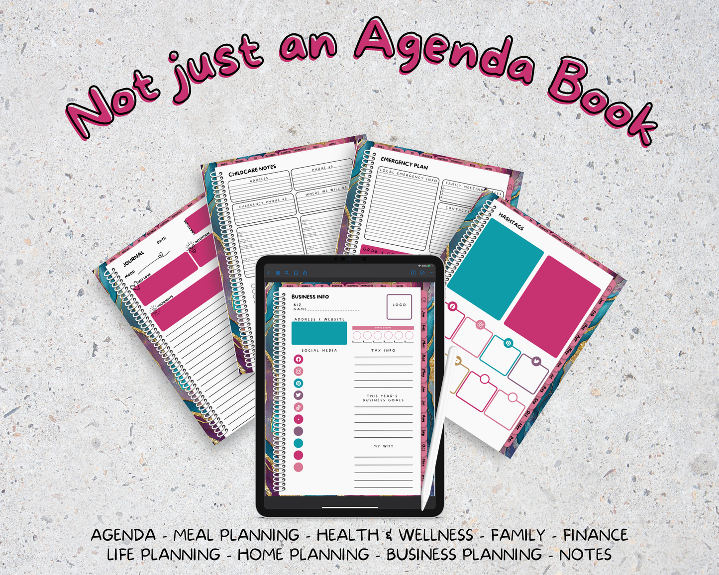 2026 Life Planner - Geodes