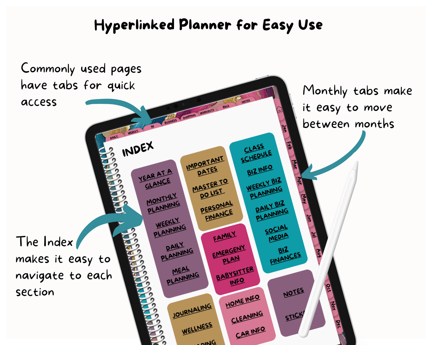2026 Life Planner - Geodes