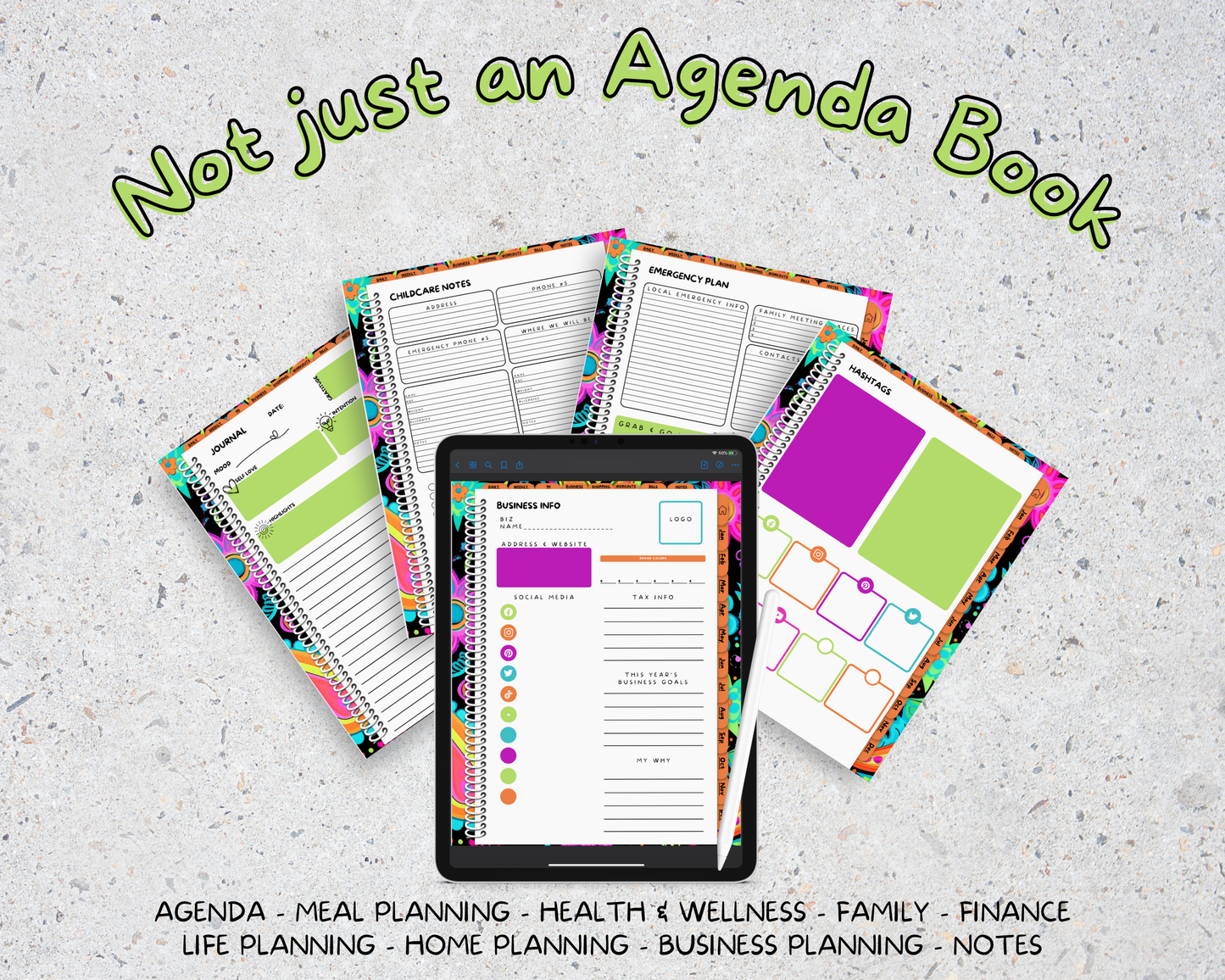 2026 Life Planner - Paisley