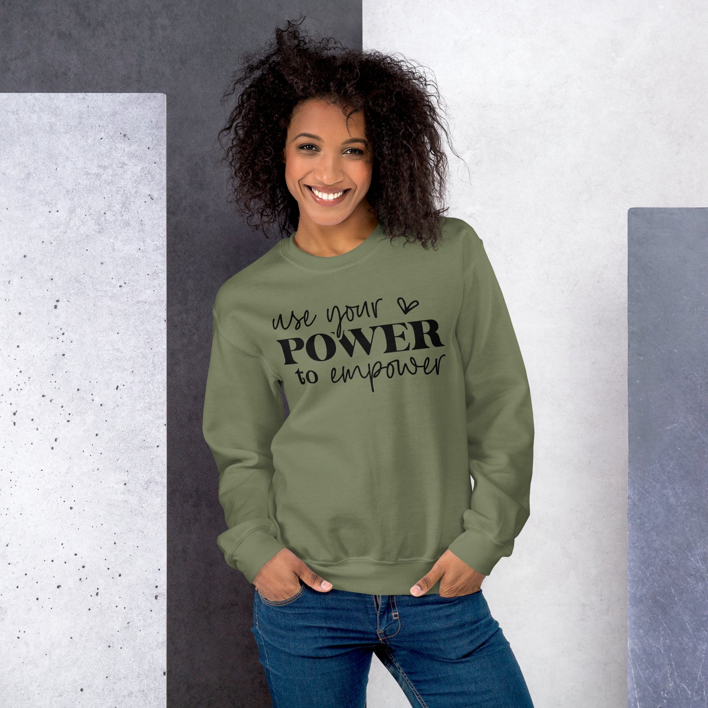 Use your Power to Empower Crewneck