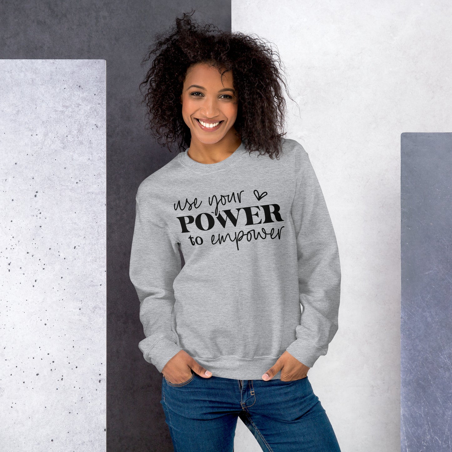 Use your Power to Empower Crewneck