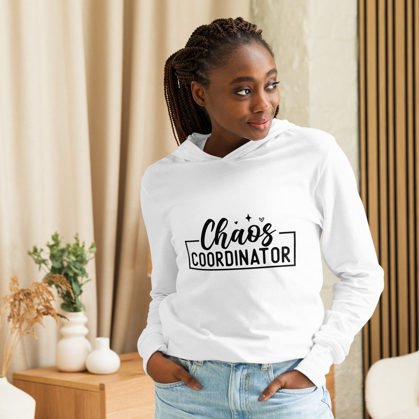 Chaos Coordinator Hooded Long-Sleeve Tee