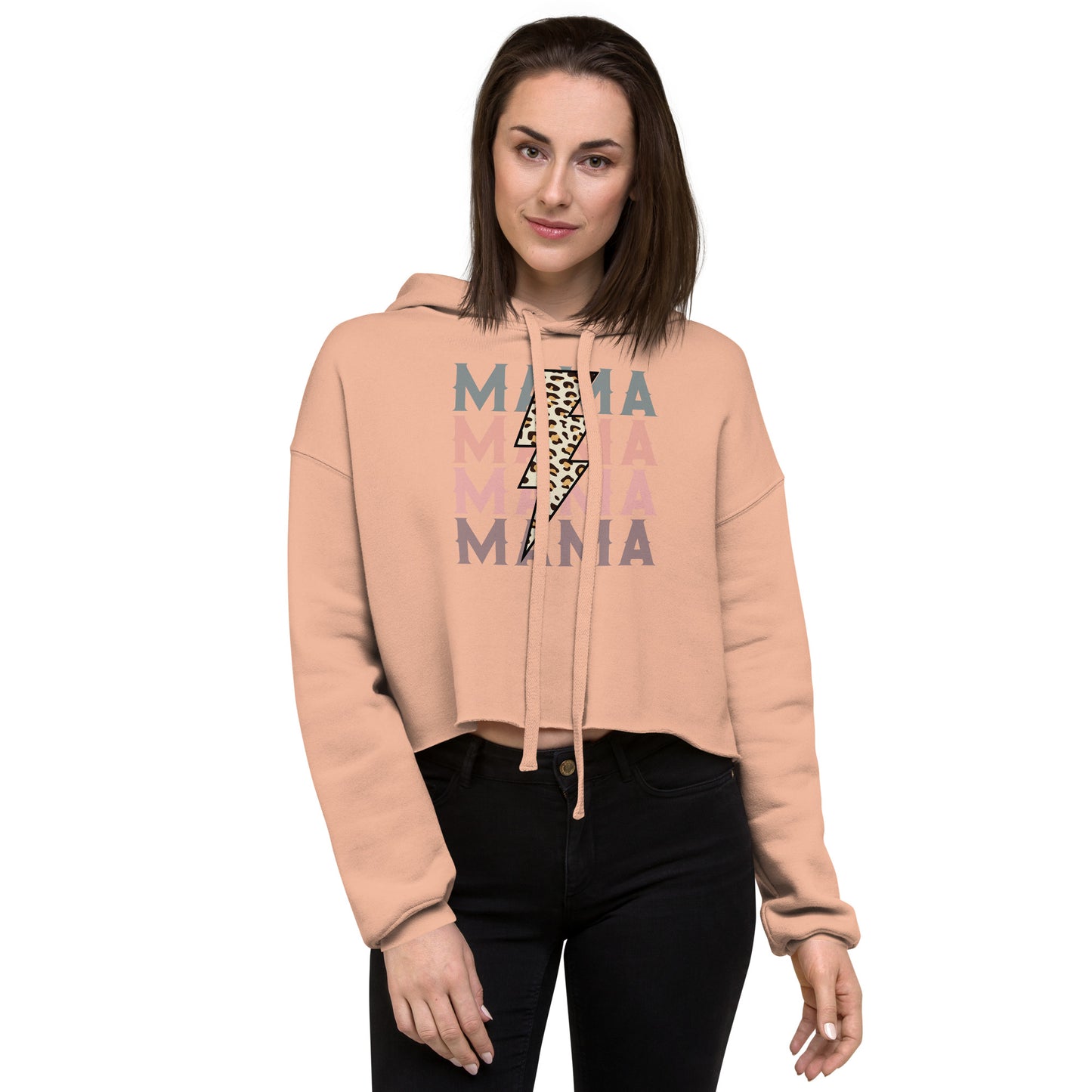 MAMA Crop Hoodie