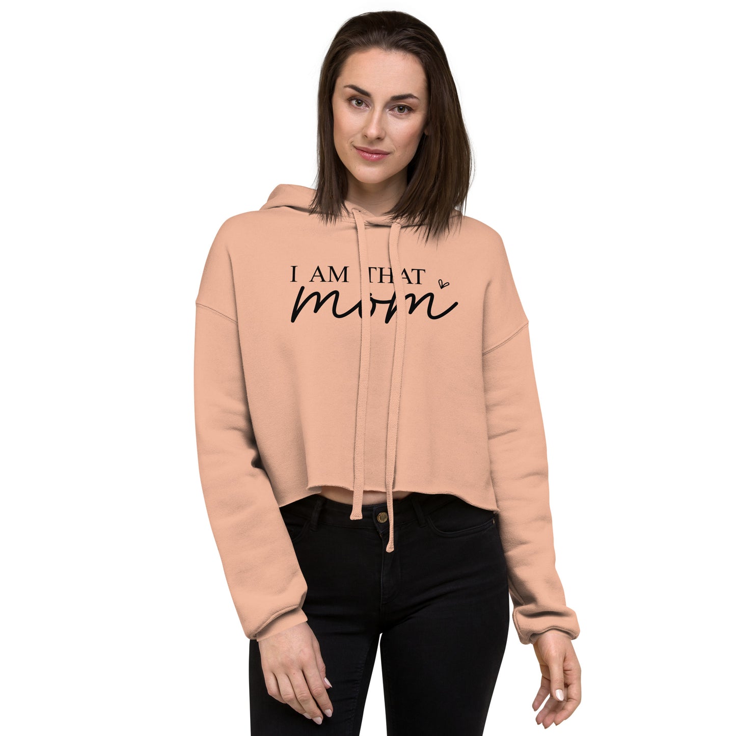 I am That Mom Crop Hoodie