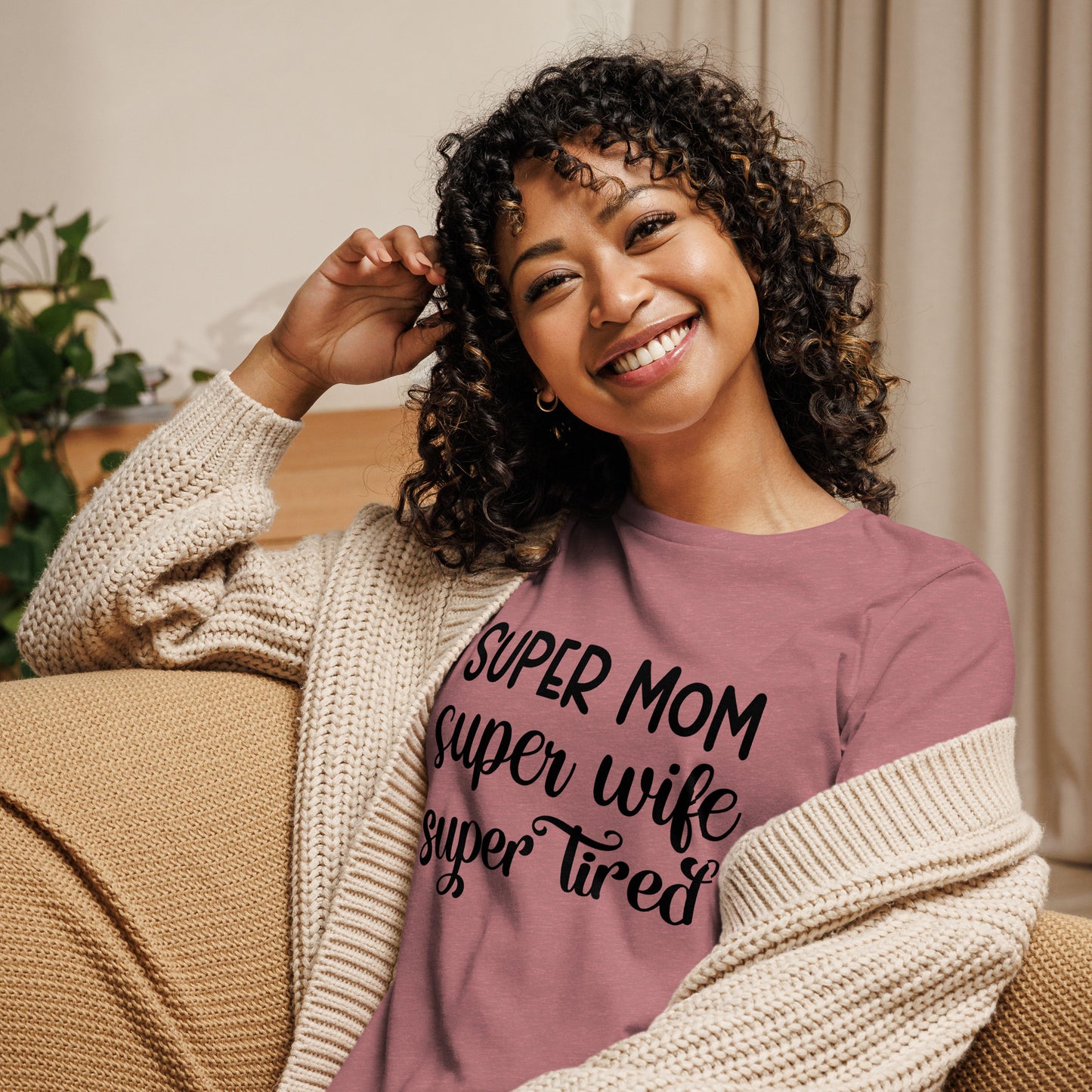 Super Mom Super Tired Tee